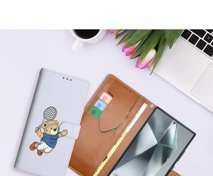 LG G6 LGM-G600S / LGM-G600K / LGM-G600L 캐릭터 케이스 테니스 카드·지폐 수납